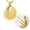 Gold, variant on Shell Pendent for Ashes and Chain Cremation Jewelry for Ashes Urn Necklace Lockets for Human Ashes Pet Ashes Holder