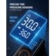 thumbnail image 4 of Compresor de Aire Portátil Inalámbrico para Llantas, 150 PSI con Pantalla Digital Dual y Luces LED para Auto, Motos, Bicicletas y Pelotas, 4 of 7