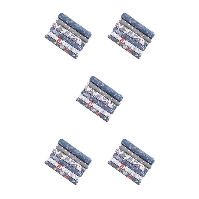 Ounissouiy 6/7 unids/set tela de algodón tela impresa costura telas acolchadas para costura DIY Material hecho a mano 25x2 5 cm/50x50 cm Type5 NO5 Ounissouiy CBP132533