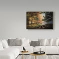 thumbnail image 3 of Trademark Fine Art 'Fall In The Pines' Canvas Art by Bill Makinson, 3 of 3