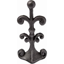 Comfify Doorstop, Cast Iron, Fleur De Lis Design, Decorative Heavy Duty Indoor Floor Use