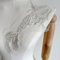 thumbnail image 4 of Embroidery Sequins Applique Wedding Dress Applique Sew on Clothing Patches, 4 of 14