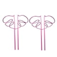 thumbnail image 1 of Transemion 2pack/lot Potatoes And Tomatoes Plant Supports With Rust Free Mainly Aimed At Preventing Sagging. Pink, 1 of 6