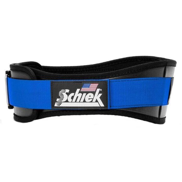Schiek Sports Modèle 3004 Ceinture de Levage Électrique - Moyen - Bleu