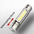 thumbnail image 4 of EUDIDV Portable Flashlight LED Flashlight,1000 Lumens Super Bright Flashlight, Zoomable, Rechargeable Flashlight With 4 Modes,, Powerful Handheld Flashlight Durable Torch Bright, 4 of 7