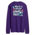thumbnail image 2 of Dr. Seuss - Why Fit In - Men's Long Sleeve Graphic T-Shirt, 2 of 5