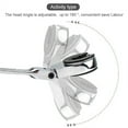 thumbnail image 4 of Vanadium Steel Ratcheting Tubing Wrench, 8" Adjustable 72-Tooth Open Head Design, Bidirectional Swivel For Plumbing Automotive Work, Rust-Resistant Durable Construction (9MM), 4 of 6