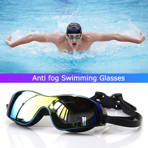 Gafas de natación para adultos con montura grande impermeables HD antiniebla gafas de buceo para nadar Barbie Nuevos Originales