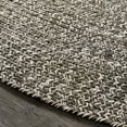 thumbnail image 3 of BNM Indoor/ Outdoor Multihued Rug, 6' x 9', Charcoal- White, 3 of 6