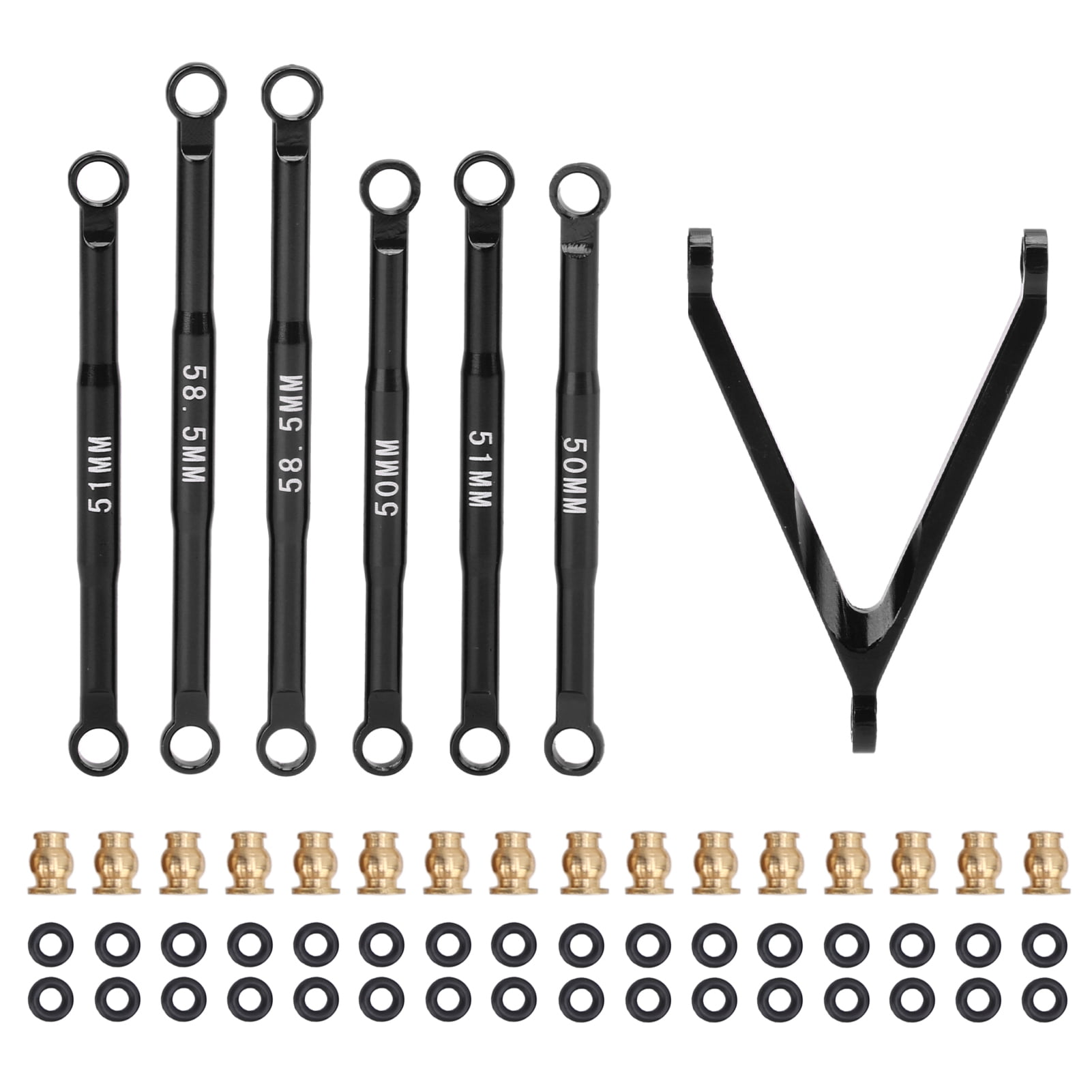 For SCX24 1/24 Axial C10 Ford JEEP RC Car Shell Accessories Link Pull Rod Kits