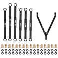 thumbnail image 4 of Spptty Aluminum Rod Linkage Pull Tire Rod Kit Suspension Links Set For AXIAL SCX24 1/24 RC Car,1/24 RC Rod Linkage Pull Tire Rod Kit, 4 of 8