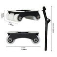 thumbnail image 5 of Shoreew 1 Set Furniture Lifter Mover Tool with Crowbar Heavy Duty Furniture Mover with 8 Wheels Household Appliance Roller Furniture Moving Dolly Slider, 5 of 6