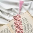 thumbnail image 6 of Kdxio Hand Drawn Strawberry Print Metal Tassel Bookmarks,Perfect Gift for Art Lovers and Bookworms Metal Bookmarks for Women, 6 of 8