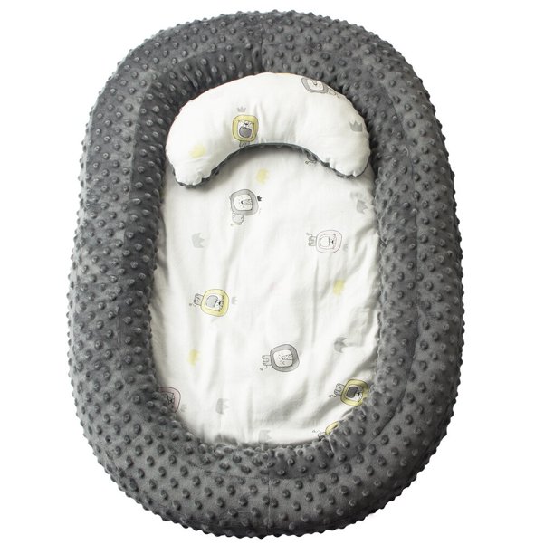 Cama nido portátil para bebé, cuna de viaje para dormir, cuna para recién nacido, Corralito, parachoques para cuna, accesorios infantiles Fivean unisex