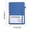 Blue, variant on Tdxkok A5 Notebook with Elastic Hardcover Lined Journal Portable Business Diary Notepad for office Meeting Daily Work Planning
