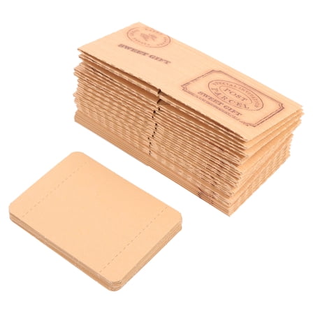 IMIKEYA Greaseproof Paper Baking Cups Light Yellow 20 Sets