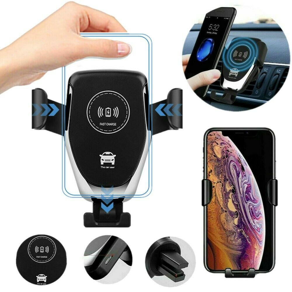 Car Phone Mount,MARRRCH 360 Degree Rotation Hands-Free Car Cell Phone Holder,Air Vent Car Phone Mount Compatible with iPhone Xs/XS MAX/XR/X/8/8,Galaxy S9/S10 and More Red 