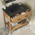 thumbnail image 2 of Zaire 30" Bathroom Vanity in Natural Black, 2 of 10