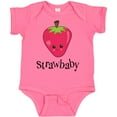 thumbnail image 3 of Inktastic Cute Strawberry Strawbaby Boys or Girls Baby Bodysuit, 3 of 5