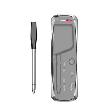 ThermoPro TempSpike Lite 2.0 600FT Wireless Meat Thermometer with Upgraded Thinner Probe, Bluetooth Meat Thermometer for Grilling, Smoking, BBQ Oven Smoker
