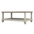 thumbnail image 3 of Sunset Trading Shades of Sand Cocktail Table - Storage Shelf, 3 of 5