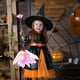 thumbnail image 5 of Escoba de bruja de Halloween Yuanzi - Accesorio de disfraz plegable de 65 cm con asa de cinta para cosplay, fiestas y decoraciones - Incluye 1 escoba, 5 of 7