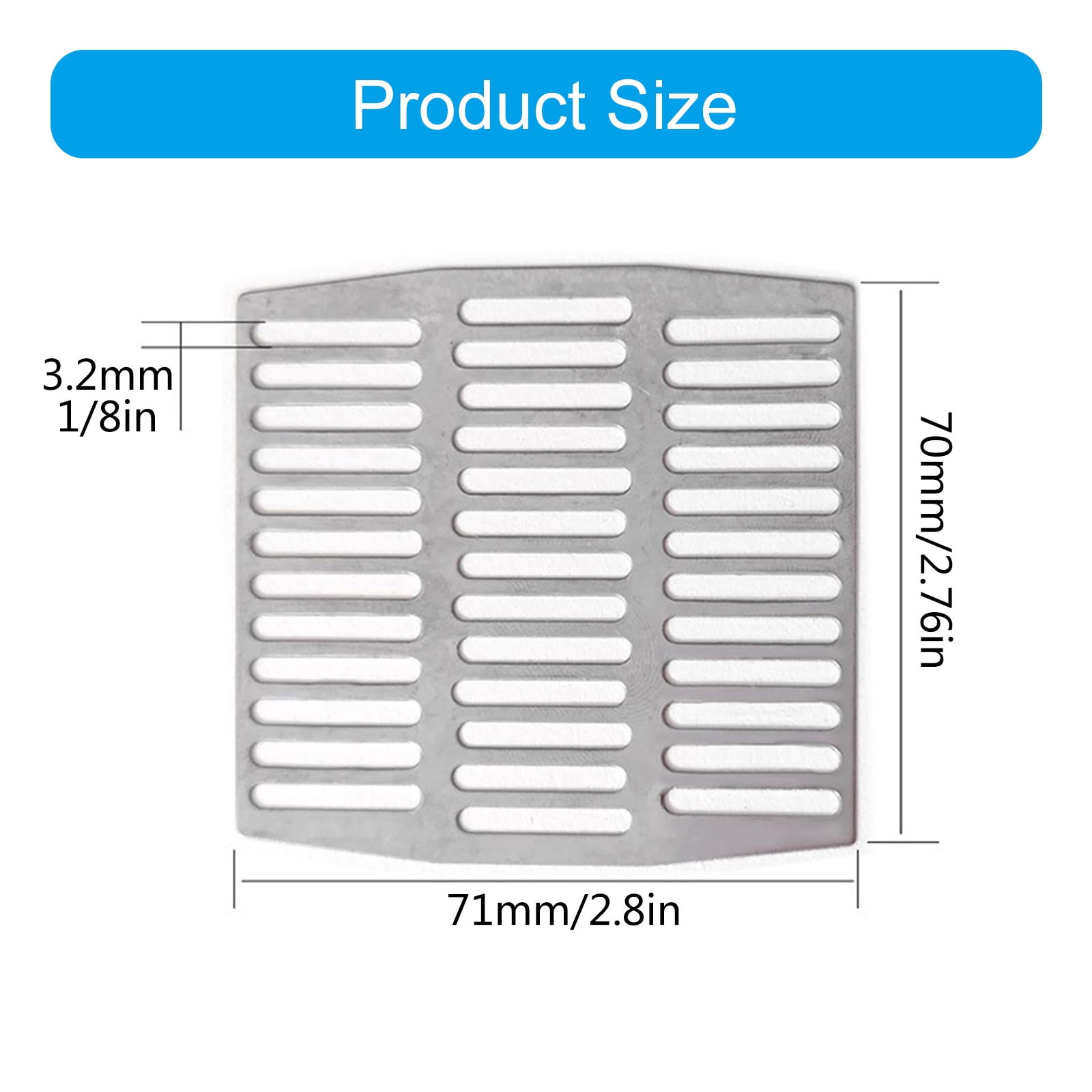 Set of 40 Brick Wall Weep Vent Covers Protections Weep Hole Grills set Masonry Weep Hole Accessories for Home & Garden