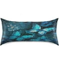 thumbnail image 3 of Coolnut Gold Butterfly Satin Pillowcase for Hair and Skin Silk Pillowcase Soft Sleeping Pillow Covers Smooth Cooling Pillowcase with Envelope Closure Size Standard 20x30 in Home Decor Gifts, 3 of 7