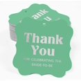 thumbnail image 2 of Inkdotpot Thank You For Celebrating The Bride To Be Bridal Shower Bottle Tag Real Silver Foil Favor Bracket Shape Hang Tags Pack Of 100, 2 of 7