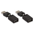 thumbnail image 3 of 360º Swivel Adjustable Angle USB 2.0 Male to Female Adapter Cable Converter, 3 of 7