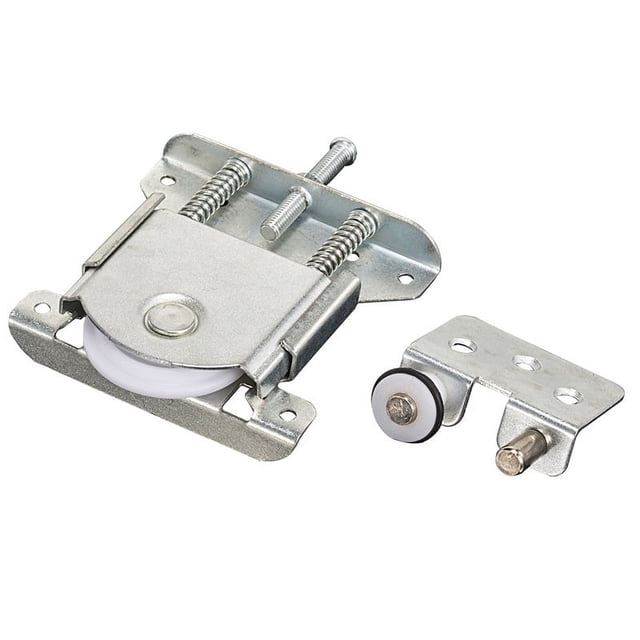 1 Uds., ruedas corredizas para puerta, rodamiento de polea de Metal, rodillo de polea, polea deslizante de Metal, piezas de armario, puertas de armario, cajón