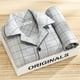 thumbnail image 1 of Pijamas de hombre de manga larga de primavera y otoño para hombre, traje informal de verano para jóvenes de mediana edad, 1 of 6