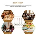 thumbnail image 2 of Shisuyan 4pcs Ramen Soup Spoons for Home Stainless Steel Simple Style Kitchen Use, 2 of 9