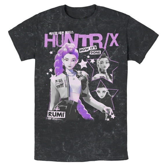 Mens KPop Demon Hunters Pop Star Huntrix Rumi T Shirt