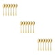 thumbnail image 2 of Yuarrent 6 unids/set cucharas de acero inoxidable duraderas y seguras para un juego diario de cubiertos de acero inoxidable sin preocupaciones Type1 NO1, 2 of 6