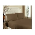 thumbnail image 2 of Pentagon Collection 1800 Series Wrinkle Resistant Embossed Sheet Set (Twin XL, Brown), 2 of 2