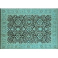 thumbnail image 1 of Ahgly Company Indoor Rectangle Oriental Light Blue Traditional Area Rugs, 4' x 6', 1 of 4