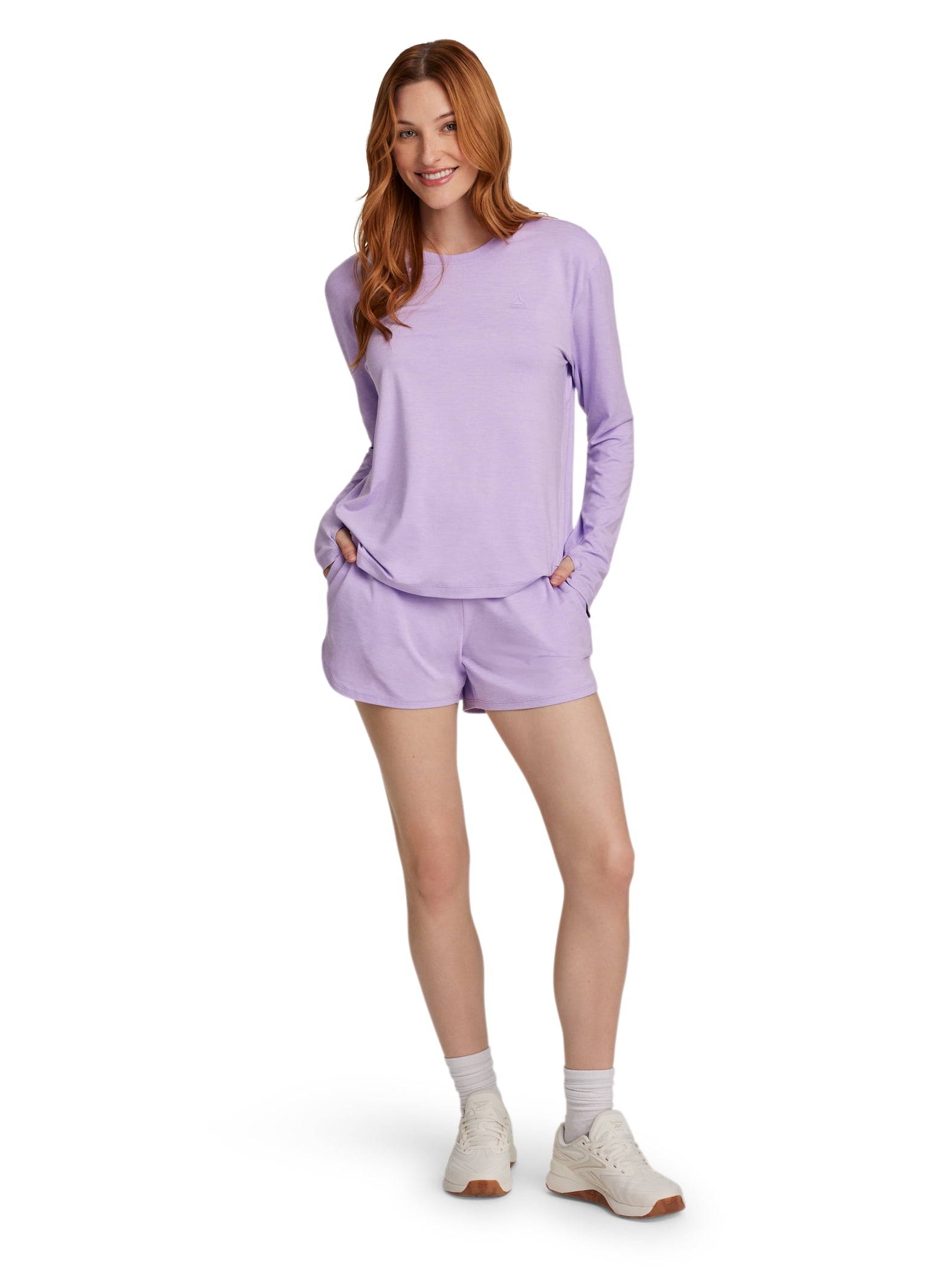 Reebok Women's Legacy Meet & Greet Long Sleeve Top, Sizes XS - XXXL