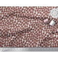 thumbnail image 3 of Soimoi Cotton Jersey Fabric Artistic Leaves Printed Craft Fabric by the Yard 58 Inch Wide, 3 of 3
