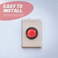thumbnail image 3 of OULII 10Pcs Doorbell Button Home Use Self Resetting Light Doorbell Button Metal, 3 of 5