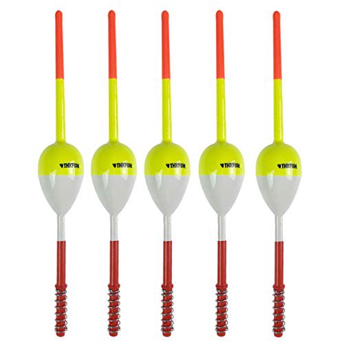 thkfish Fishing Floats and Bobbers Balsa Wood Floats Spring Bobbers