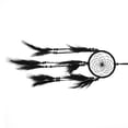 thumbnail image 5 of LetCart Atrapasueños, Atrapasueños De Plumas, Decoración Colgante De Pared Hecha A Mano, Regalo para Niños Y Niñas, Manualidad para Regalo, Decoración del Hogar para Sala De Estar(Negro), 5 of 5