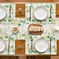 thumbnail image 3 of Smile Eucalyptus Table Placemats for Spring Summer 12 x 18 inch Set of 4, 3 of 8