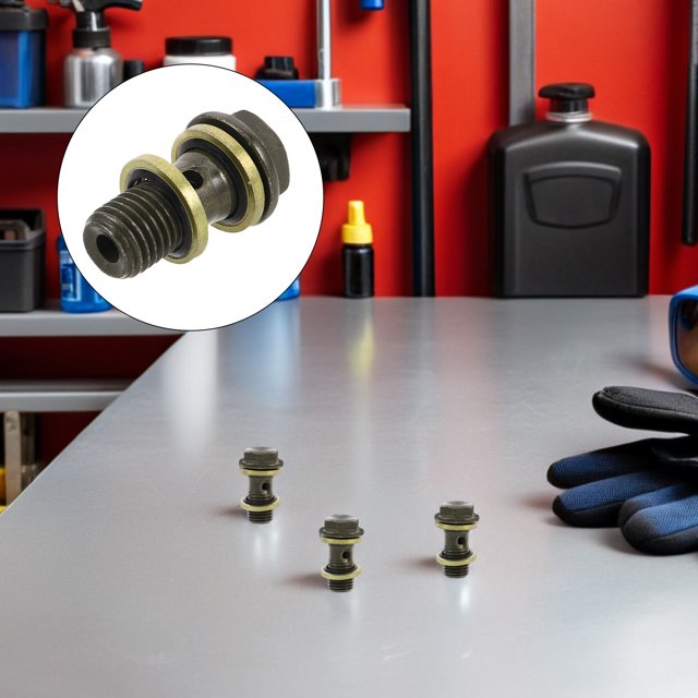 unbranded 6Ud Accesorios Dorados Para Instalación Rápida En De Motocicleta Y Pipelines