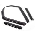 thumbnail image 2 of Acrylic Side Window Deflectors Ventilation Visor Rain Guard Fit for Jeep Wrangler JL 2018 ‑ 2020, 2 of 9