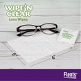 thumbnail image 3 of Toallitas para lentes Flents WIPE'N Clear, 75 unidades, empaquetadas individualmente, 3 of 6