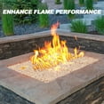 thumbnail image 7 of Triani 300g Fireplace Vermiculite Granules for Gas Logs Coarse Accessories Vermiculite Granules Fireproof and Heatproof Base Layer Sand for Fire Pit Fireplace, 7 of 7