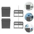 thumbnail image 4 of KAKOWELY 2 Ensembles de Glissières pour Microscope Bocaux de Taches Glissières Supports de Rangement pour Laboratoire 4.72"X4.33"X1.97 Pouces, 4 of 4