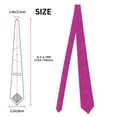 thumbnail image 2 of Fotbe Rose Red Glitter Corbata Clásica para Hombre con Estampado – Corbata de Seda Jacquard Tejida, para Negocios, Bodas y Eventos Formales, 2 of 7