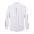 thumbnail image 4 of Men's Oxford Shirt Solid Casual Button Down Collar Shirts Long Sleeve Dress Polo Shirts with Pocket, XL, 4 of 6